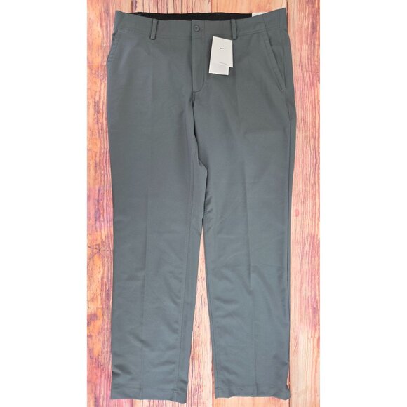 Nike Mens Dri-Fit Standard Fit Golf Pants 36x32 Gray NEW NWT - Picture 1 of 9